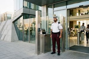 حراسة أمنية ثابتة