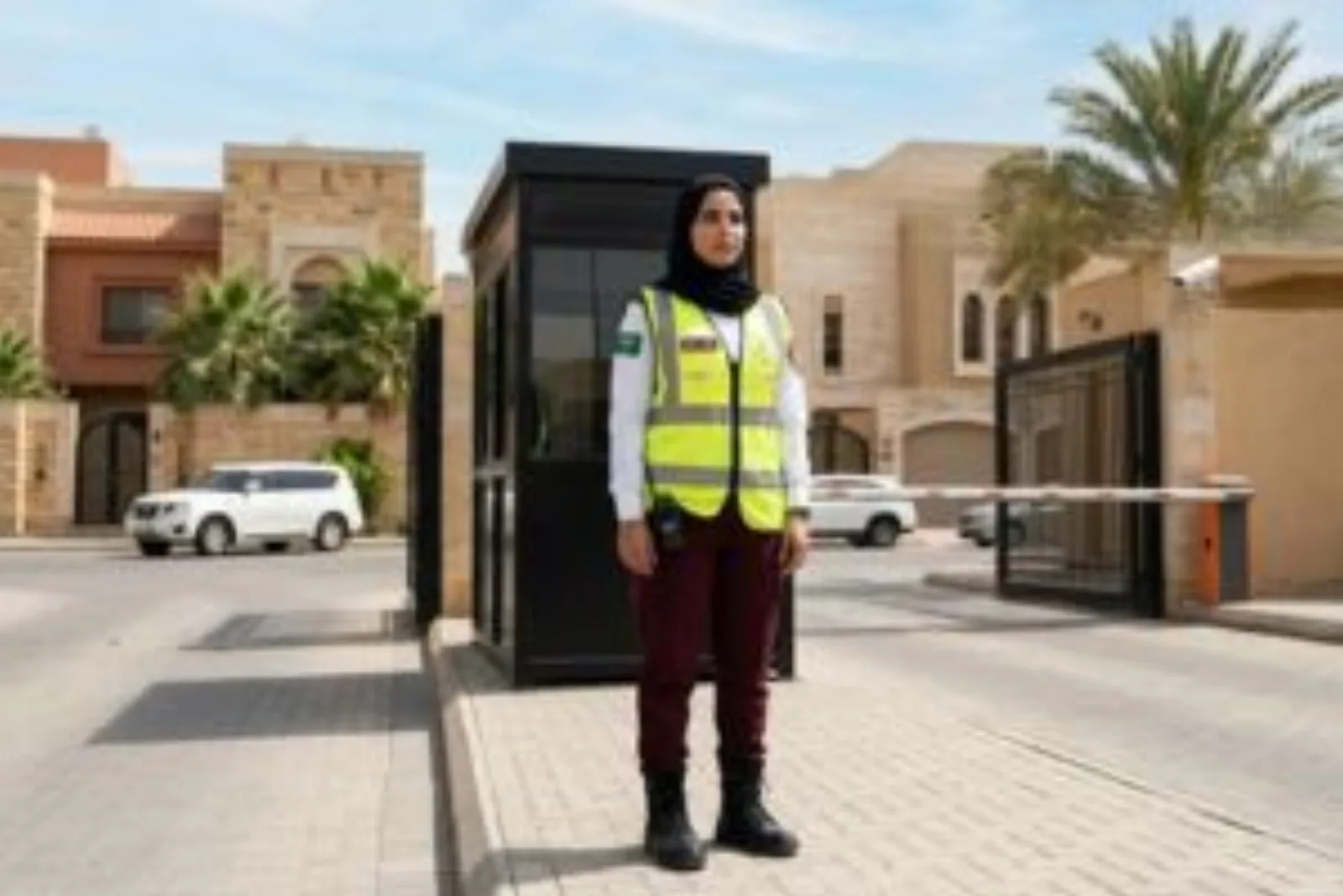 Security Guards in Hail, Northern Saudi Arabia