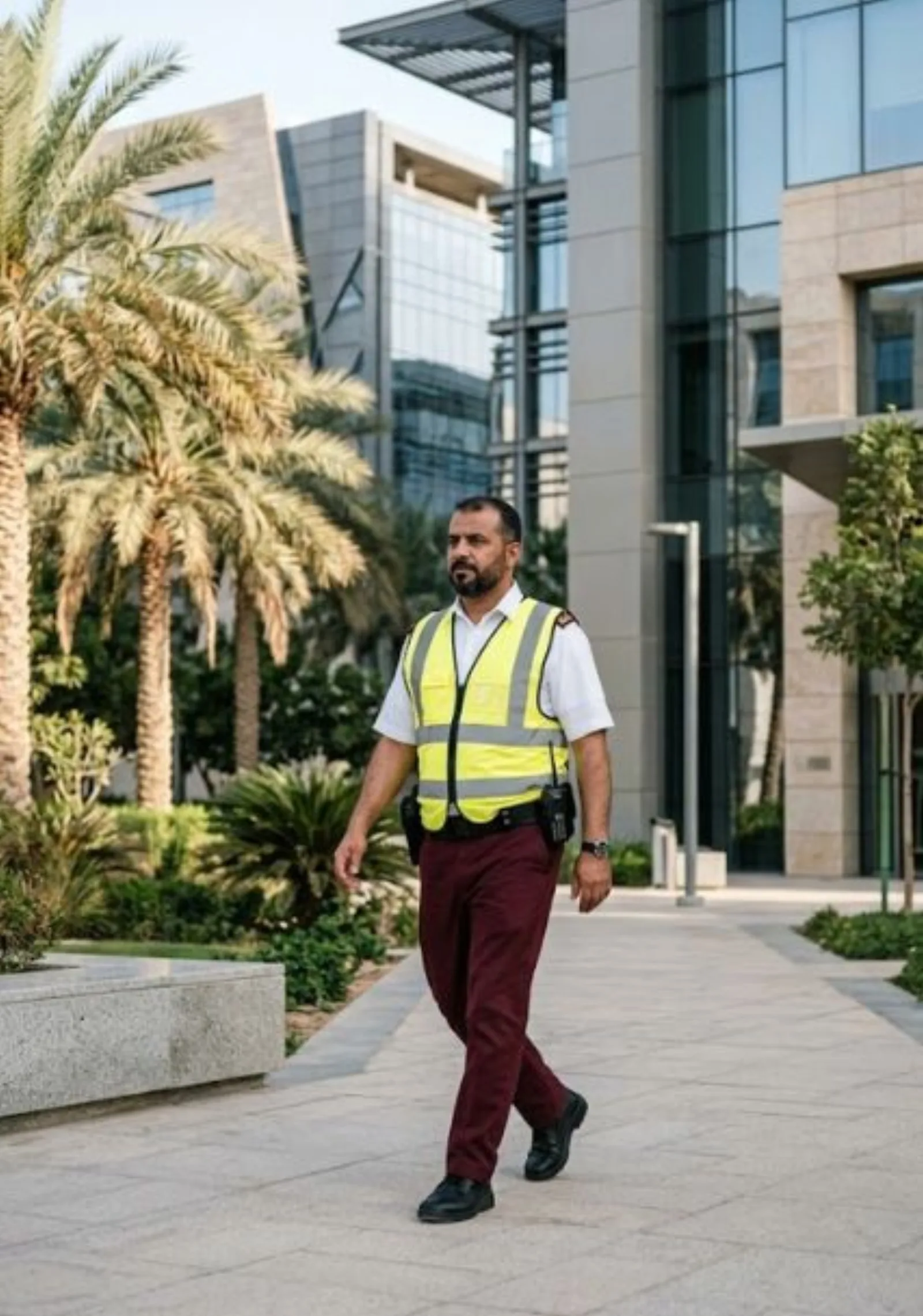 خدمات الحراسة في الموقع