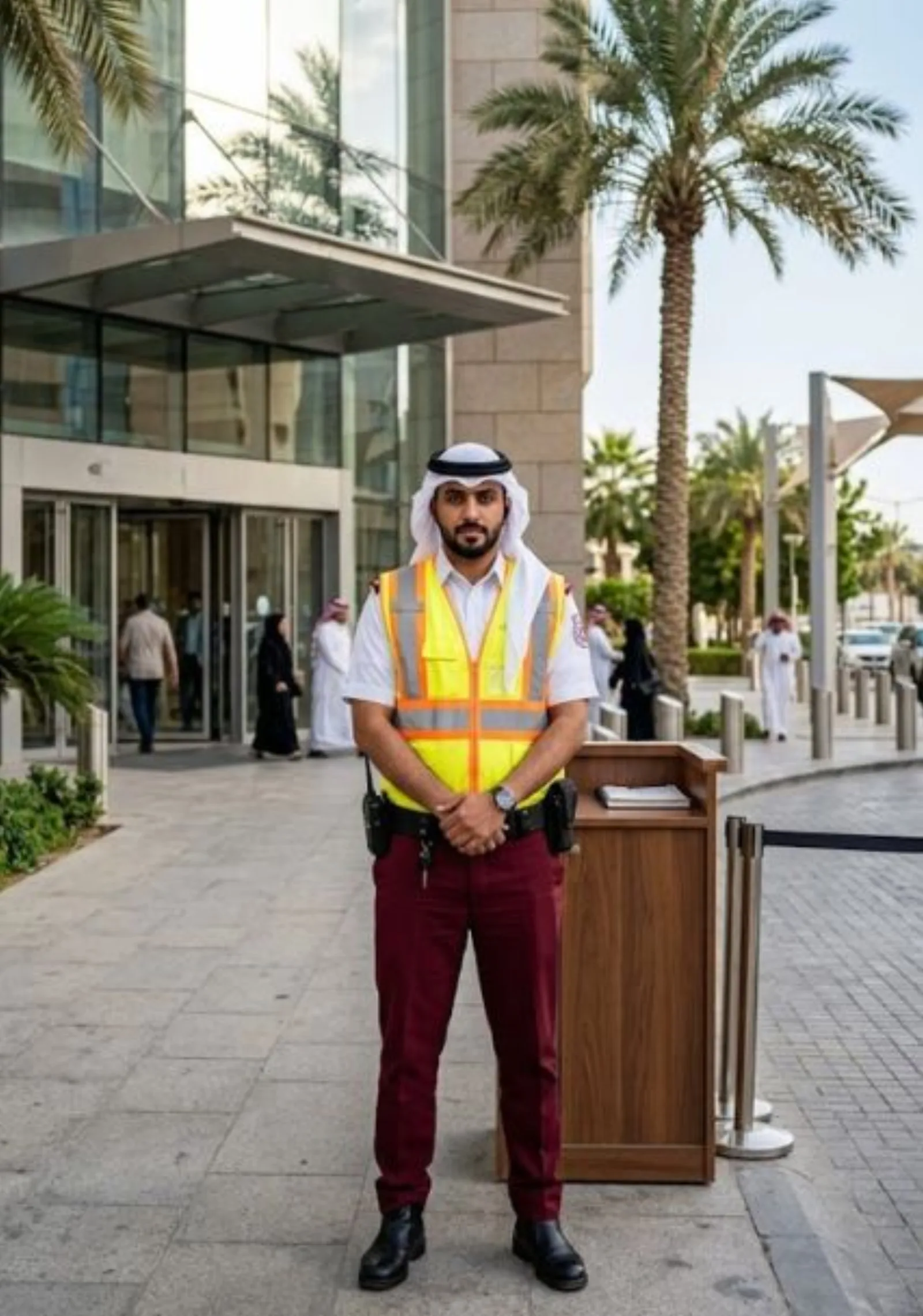 Security Guards in Najran, Southern Saudi Arabia