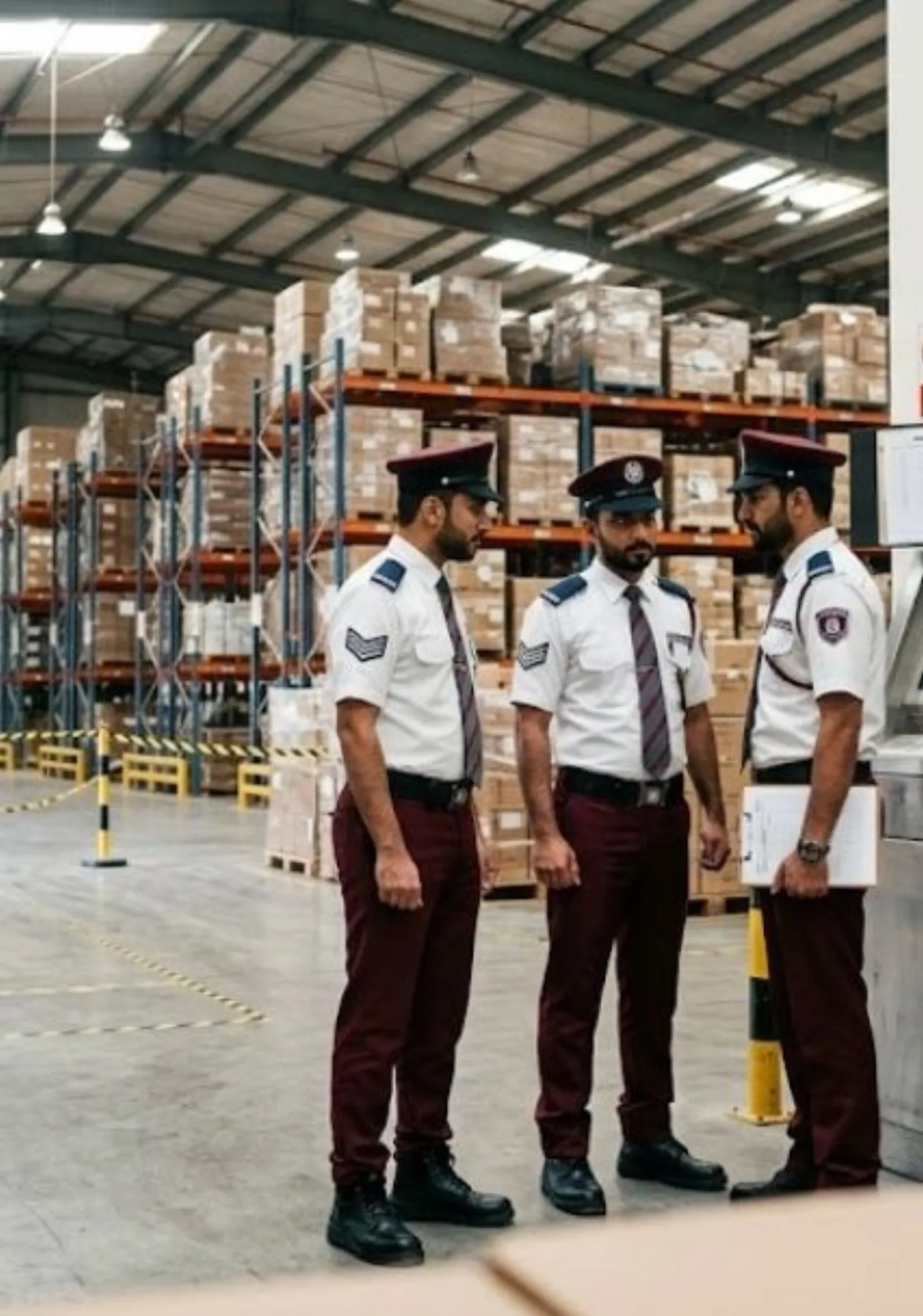 امتثال HCIS للحراسات الأمنية